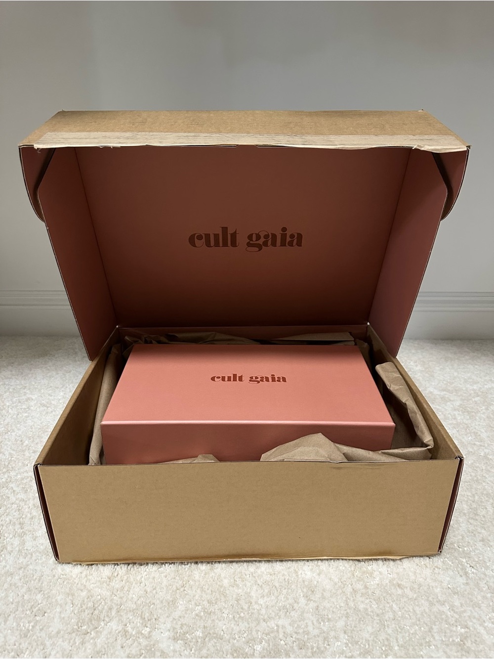 BRAND NEW IN BOX! Never worn! Cult Gaia Leather Clutch - Picture 3 of 10